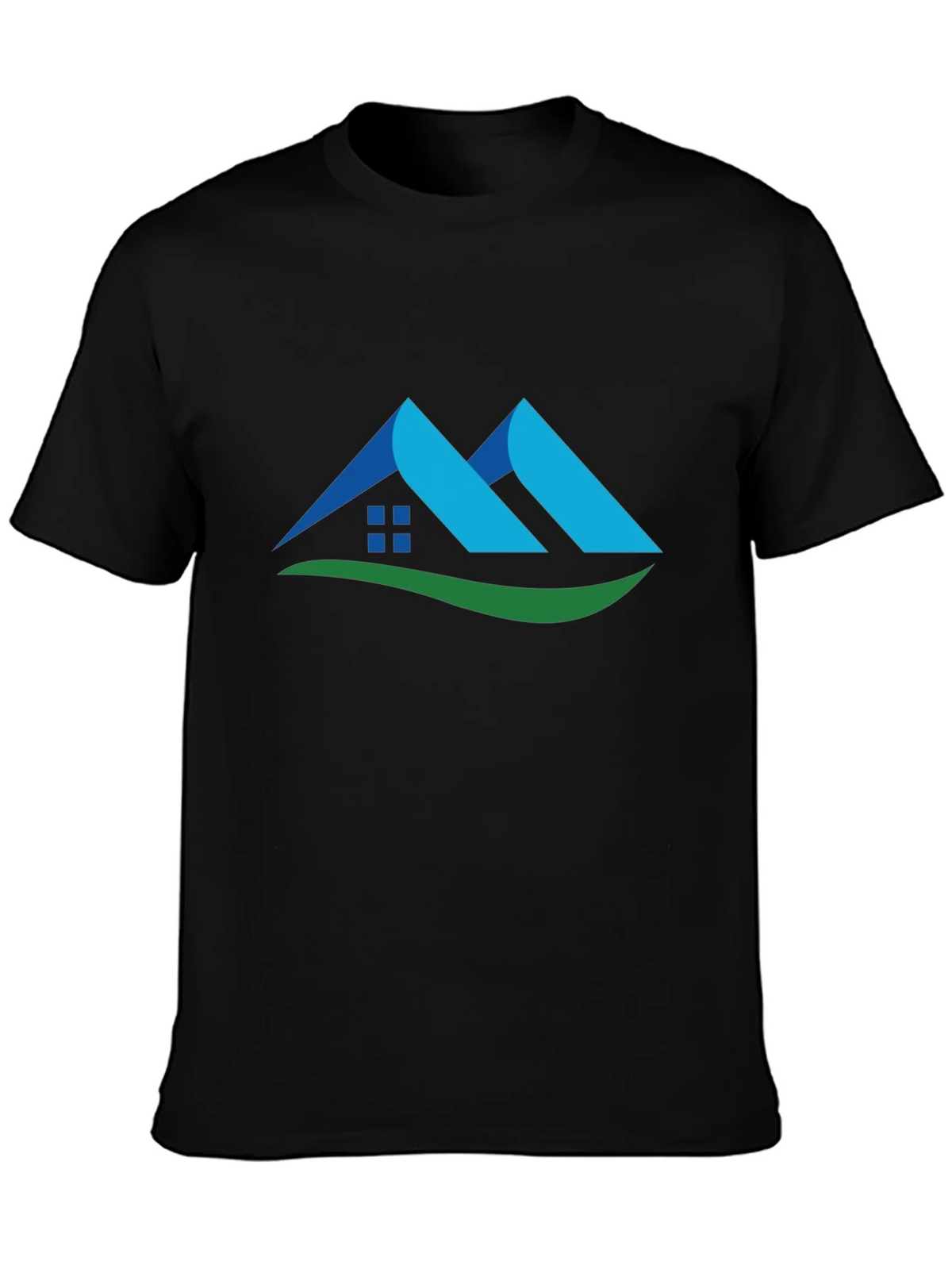 Modern Home Design Black T-Shirt product image 3