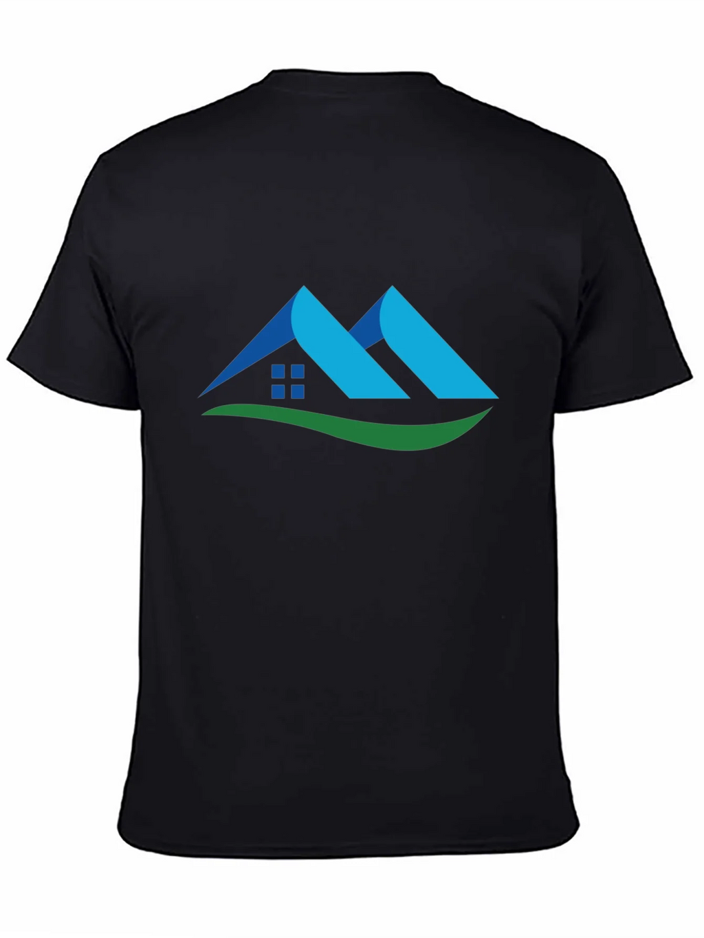 Modern Home Design Black T-Shirt product image 4