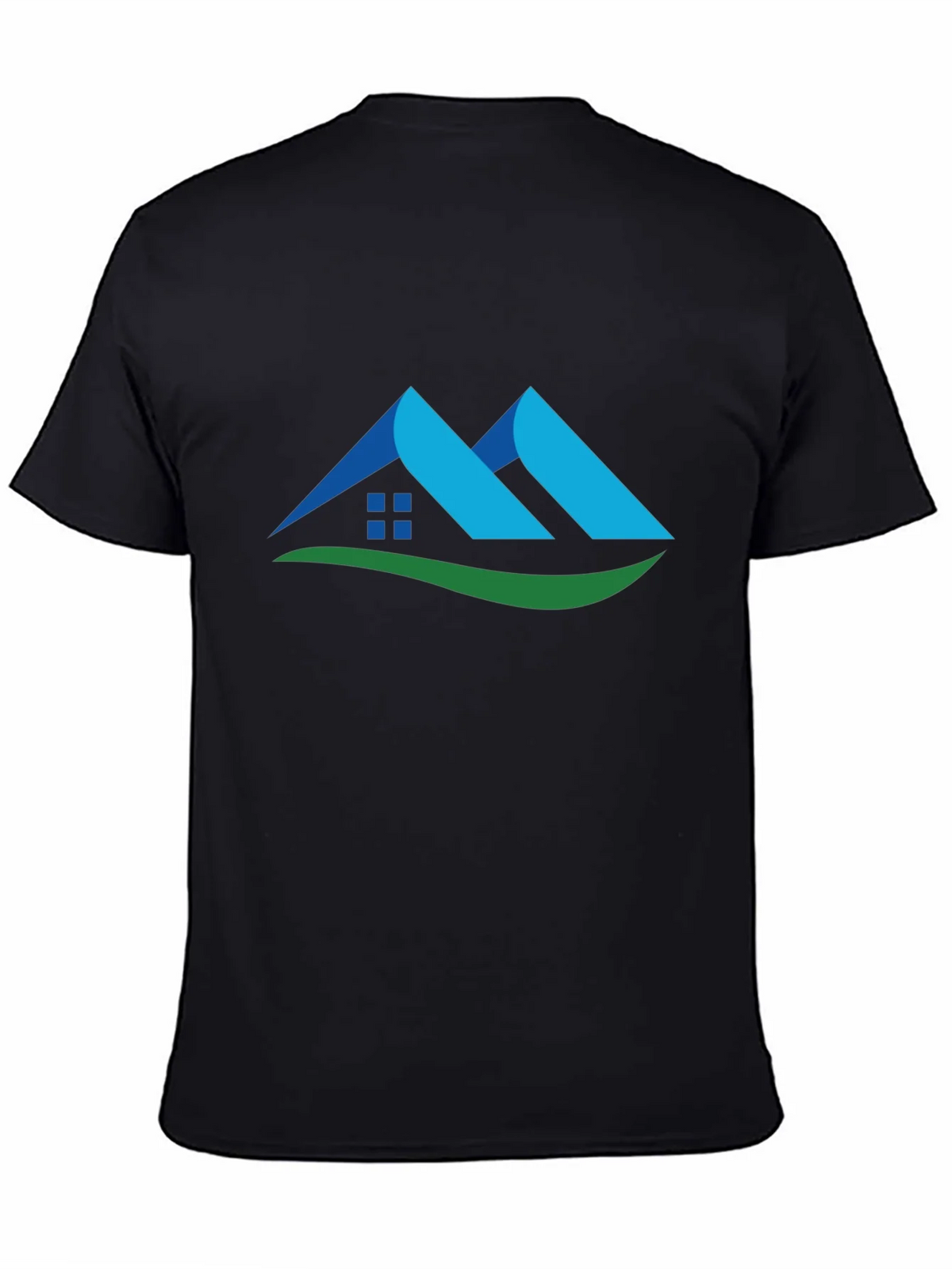 Modern Home Design Black T-Shirt product image 4