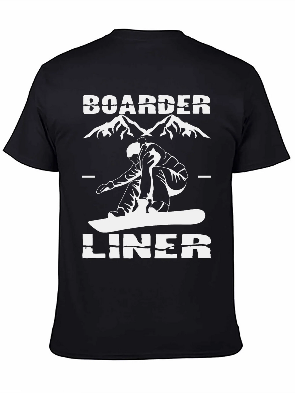 Boarder Liner Graphic Tee - Snowboarder T-Shirt product image 4