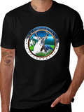 Deer Graphic T-Shirt - Nature Scene Tee product image 1