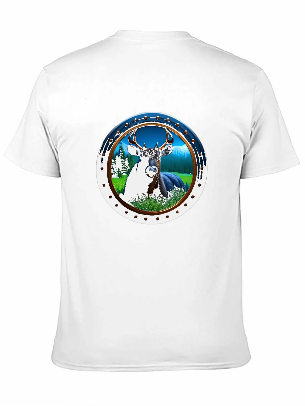 Deer Graphic T-Shirt - Nature Scene Tee product image 10