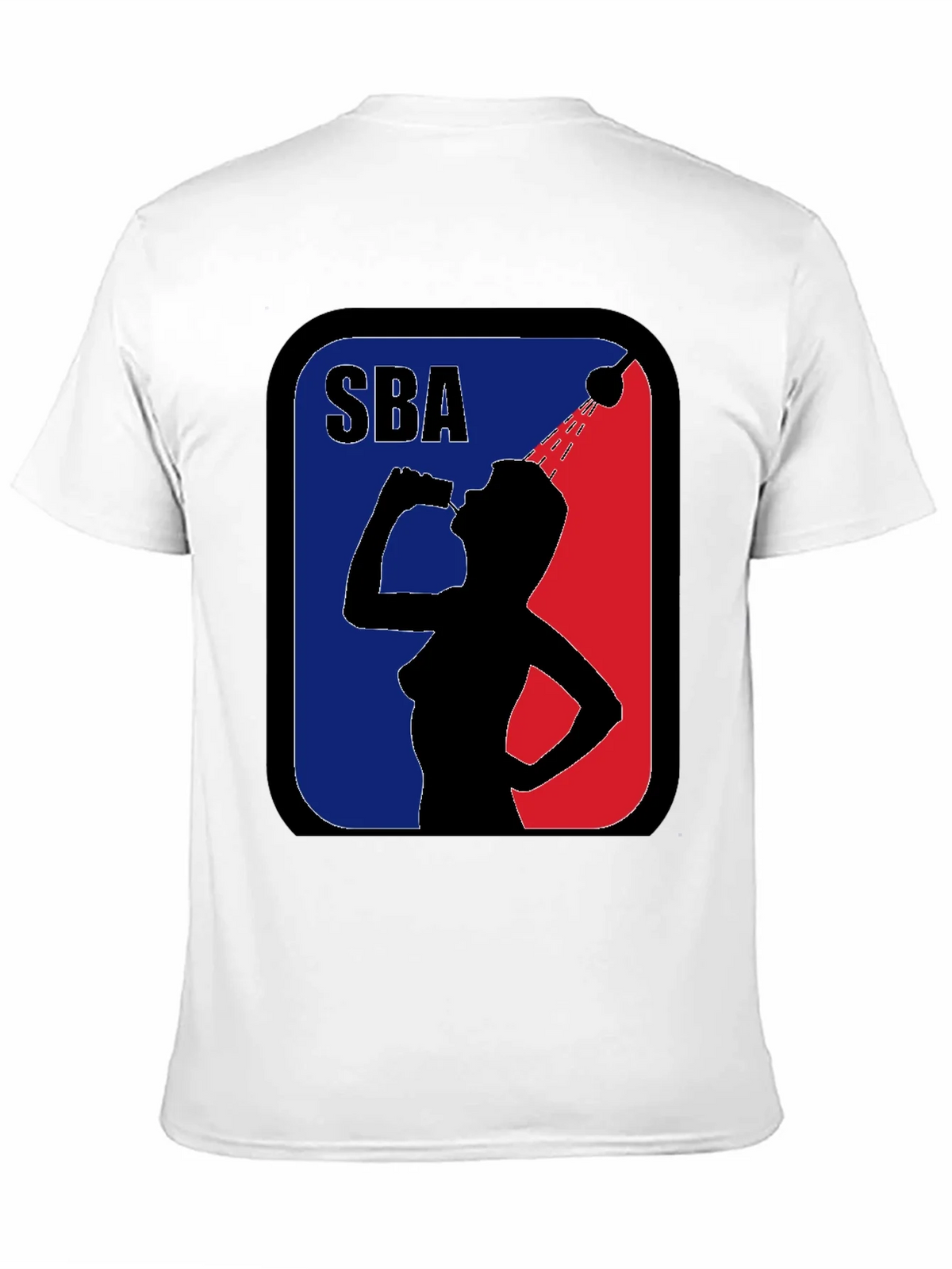 SBA Funny Parody Black Graphic T-Shirt product image 9