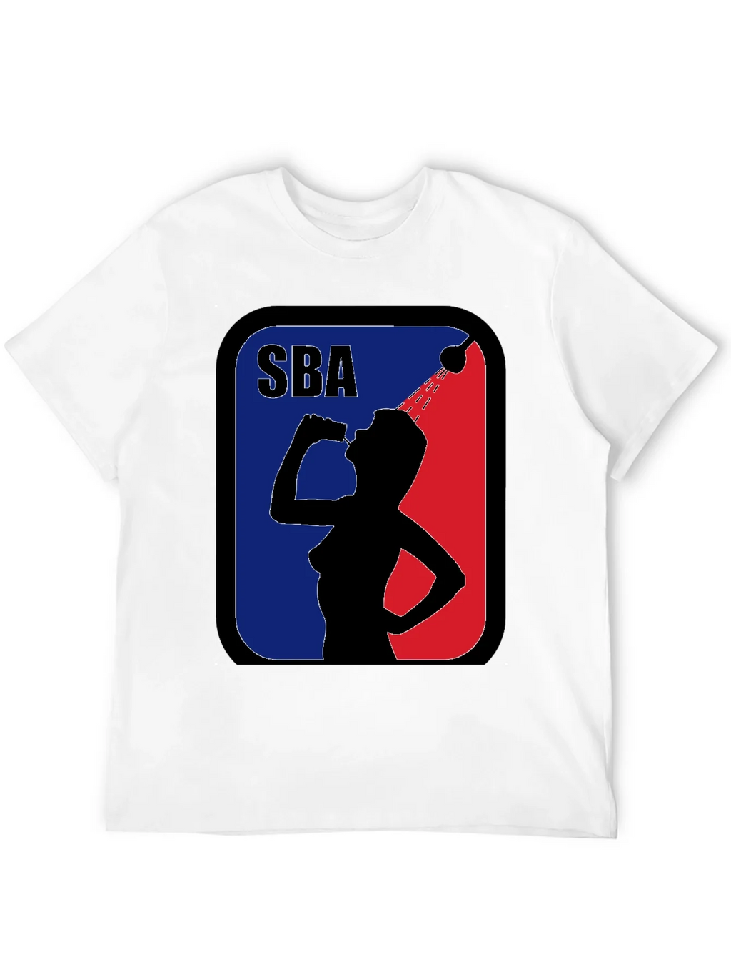 SBA Funny Parody Black Graphic T-Shirt product image 10