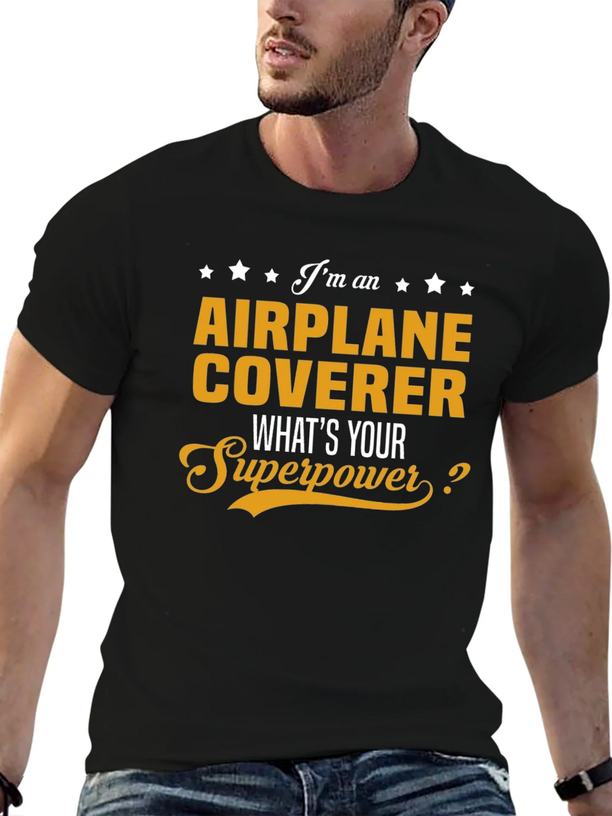 Airplane Coverer Superpower T-Shirt product image 6