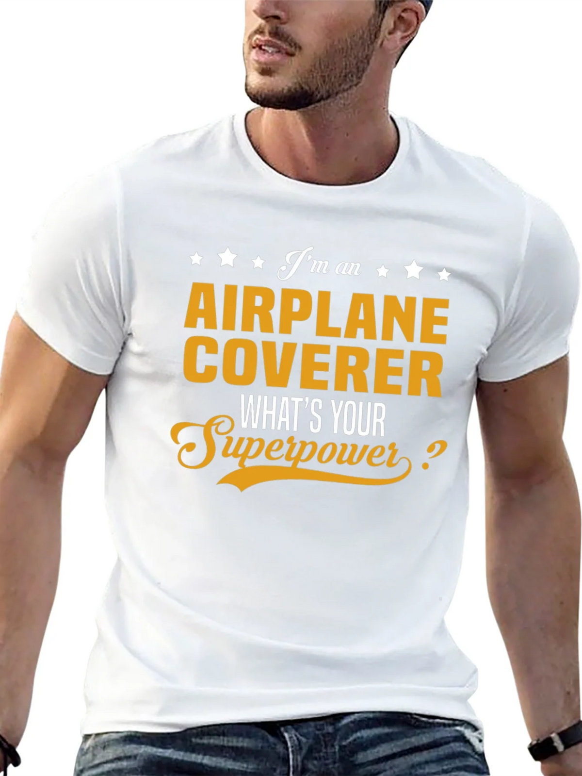 Airplane Coverer Superpower T-Shirt product image 11