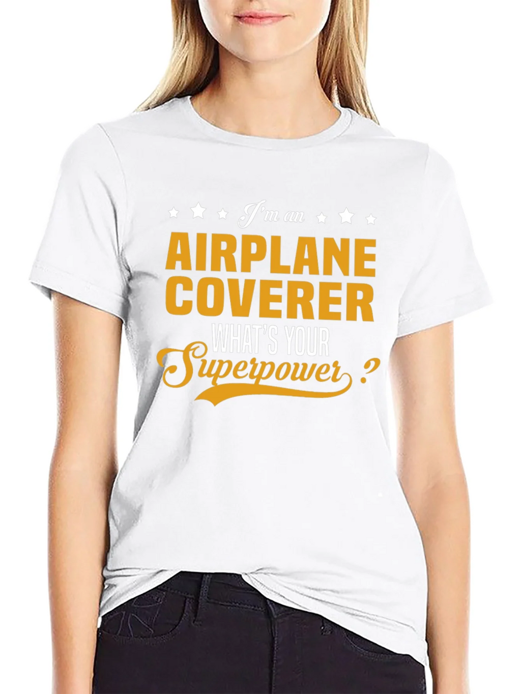 Airplane Coverer Superpower T-Shirt product image 7