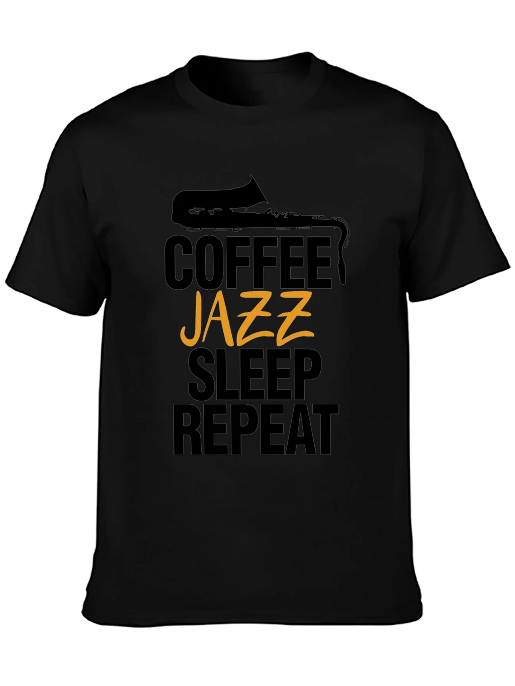 Coffee Jazz Sleep Repeat T-Shirt product image 3