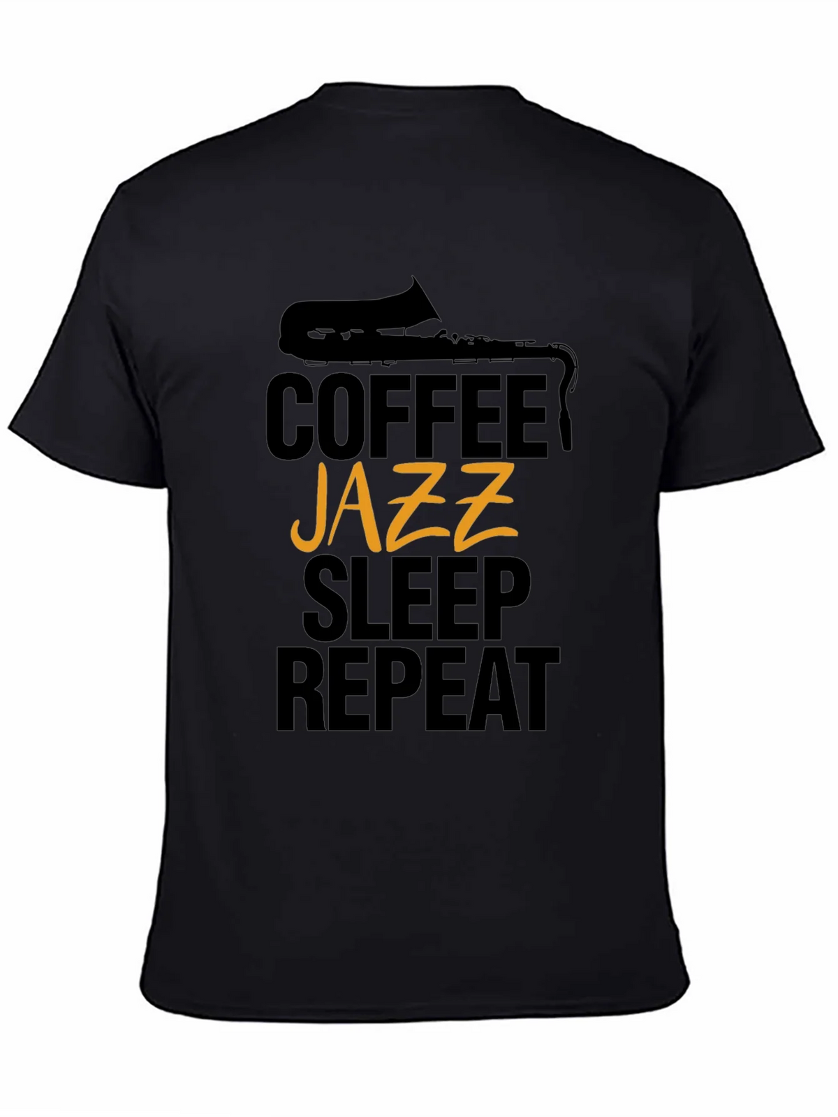 Coffee Jazz Sleep Repeat T-Shirt product image 4