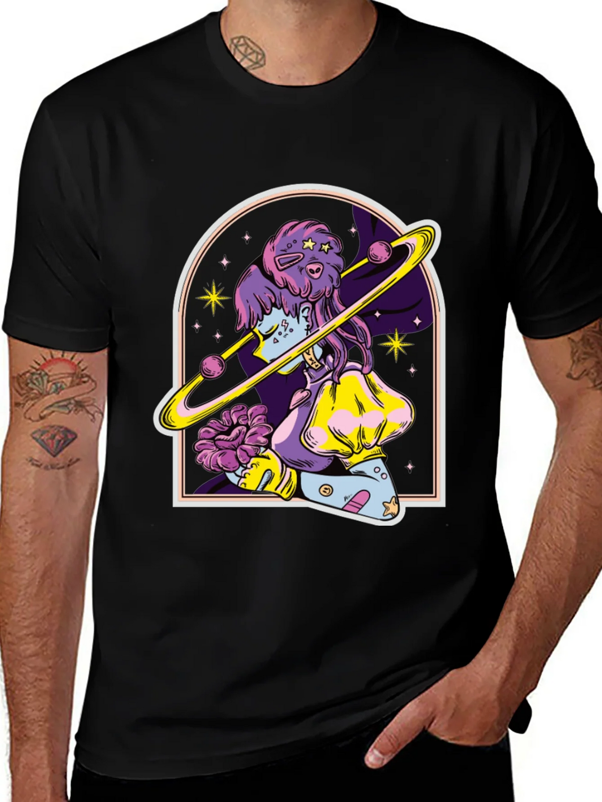 Astral Dream T-Shirt - Cosmic Girl Design product image 1