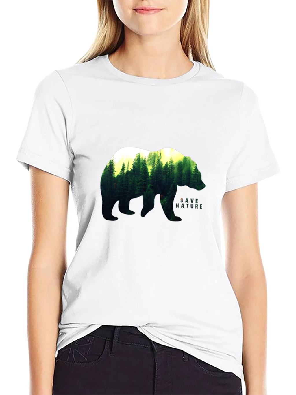 Save Nature Bear T-Shirt product image 8