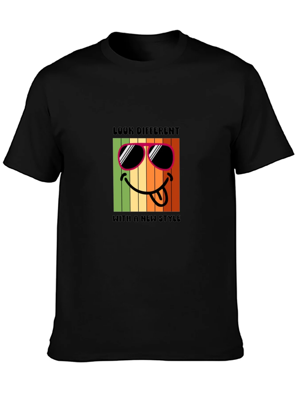 Cool Smiley Face Graphic T-Shirt product image 3