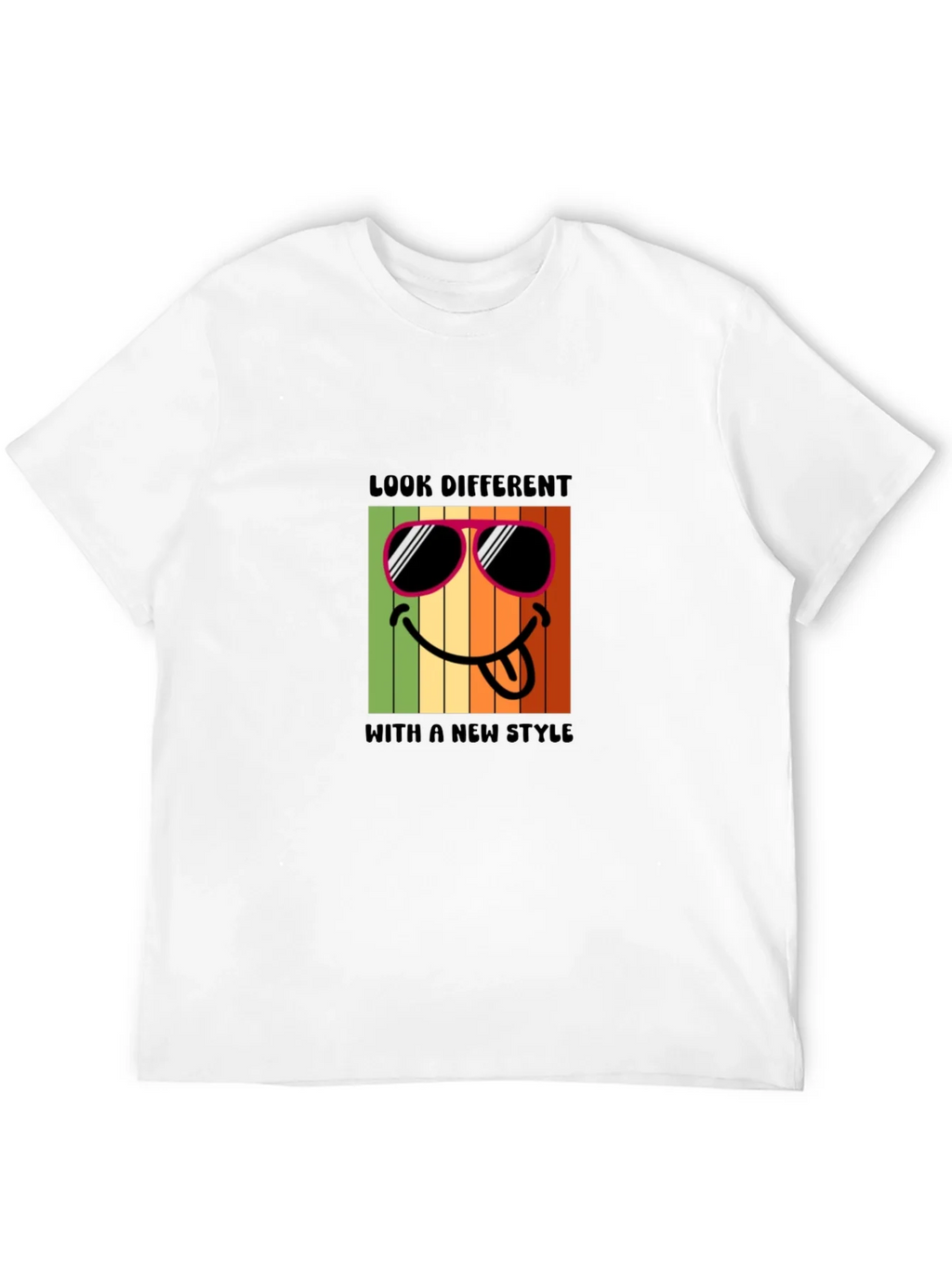 Cool Smiley Face Graphic T-Shirt product image 11