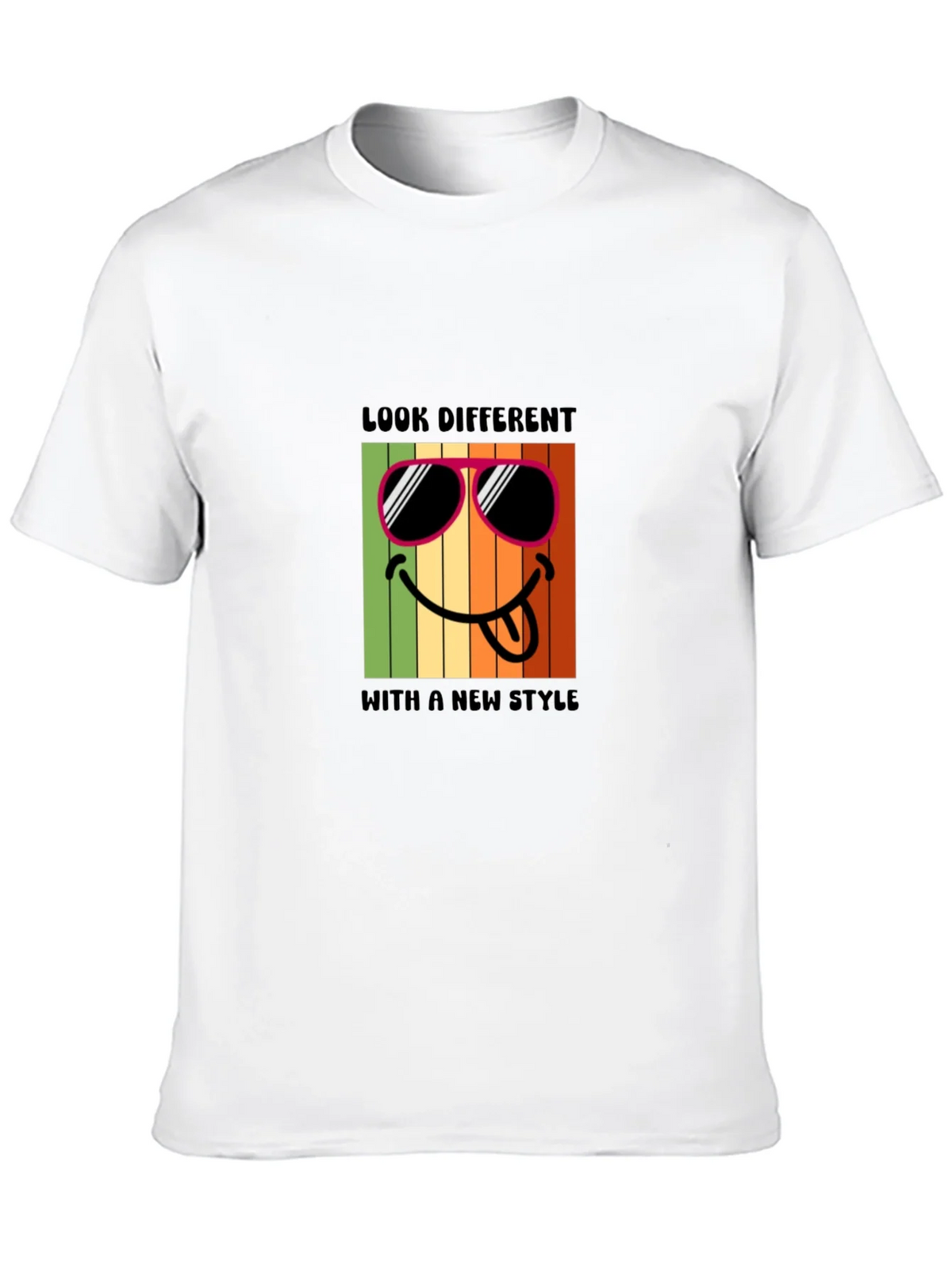 Cool Smiley Face Graphic T-Shirt product image 9