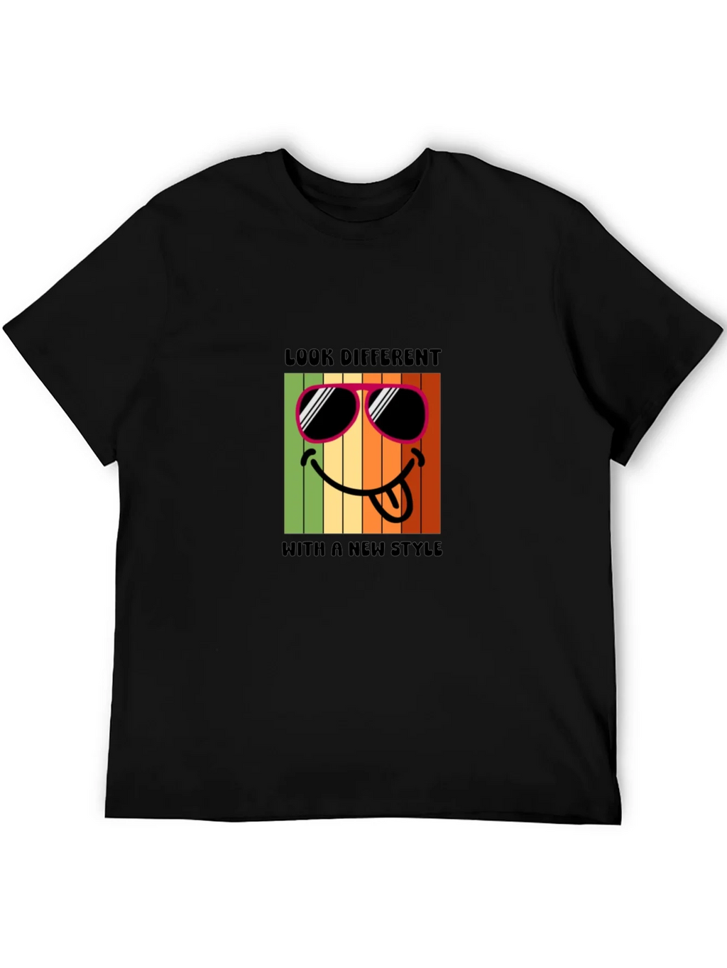 Cool Smiley Face Graphic T-Shirt product image 5