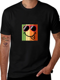 Cool Smiley Face Graphic T-Shirt product image 1