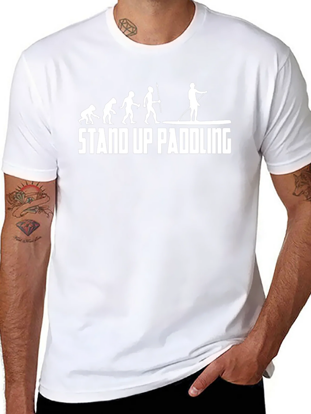 Evolution Stand Up Paddling T-Shirt - Black product image 6