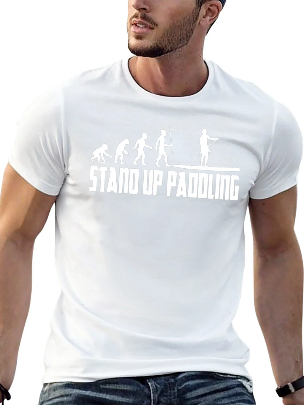 Evolution Stand Up Paddling T-Shirt - Black product image 11