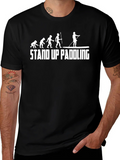 Evolution Stand Up Paddling T-Shirt - Black product image 1