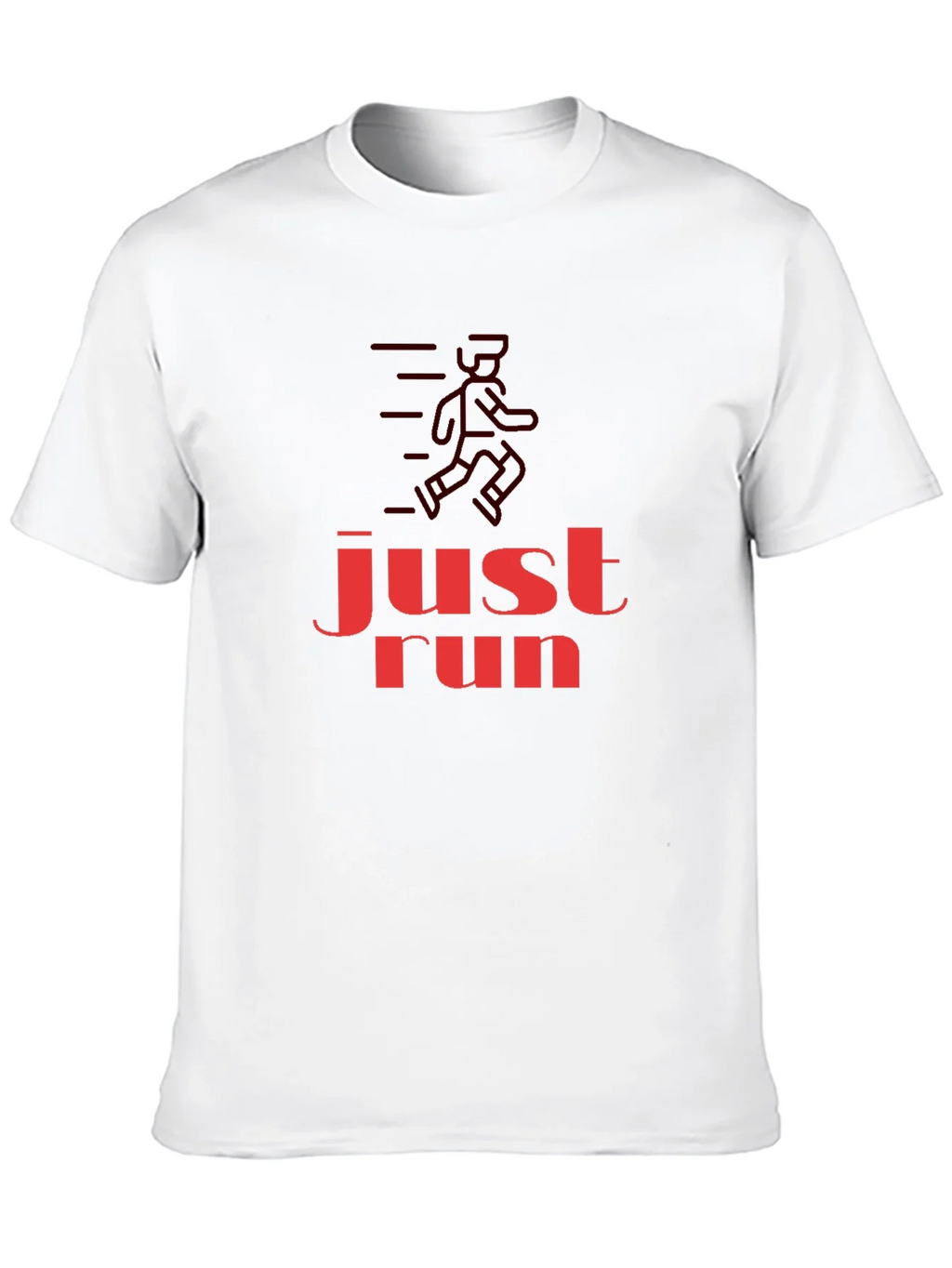 Just Run Graphic T-Shirt - Black product image 9