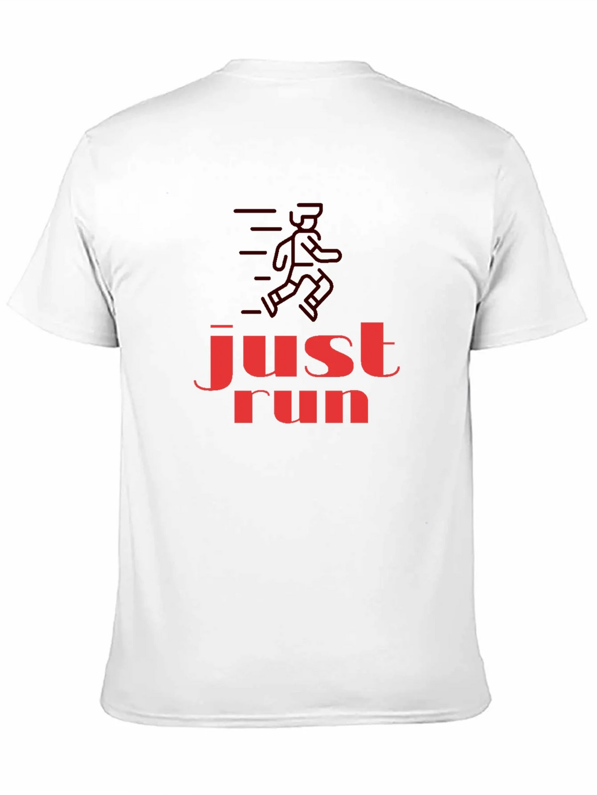 Just Run Graphic T-Shirt - Black product image 10