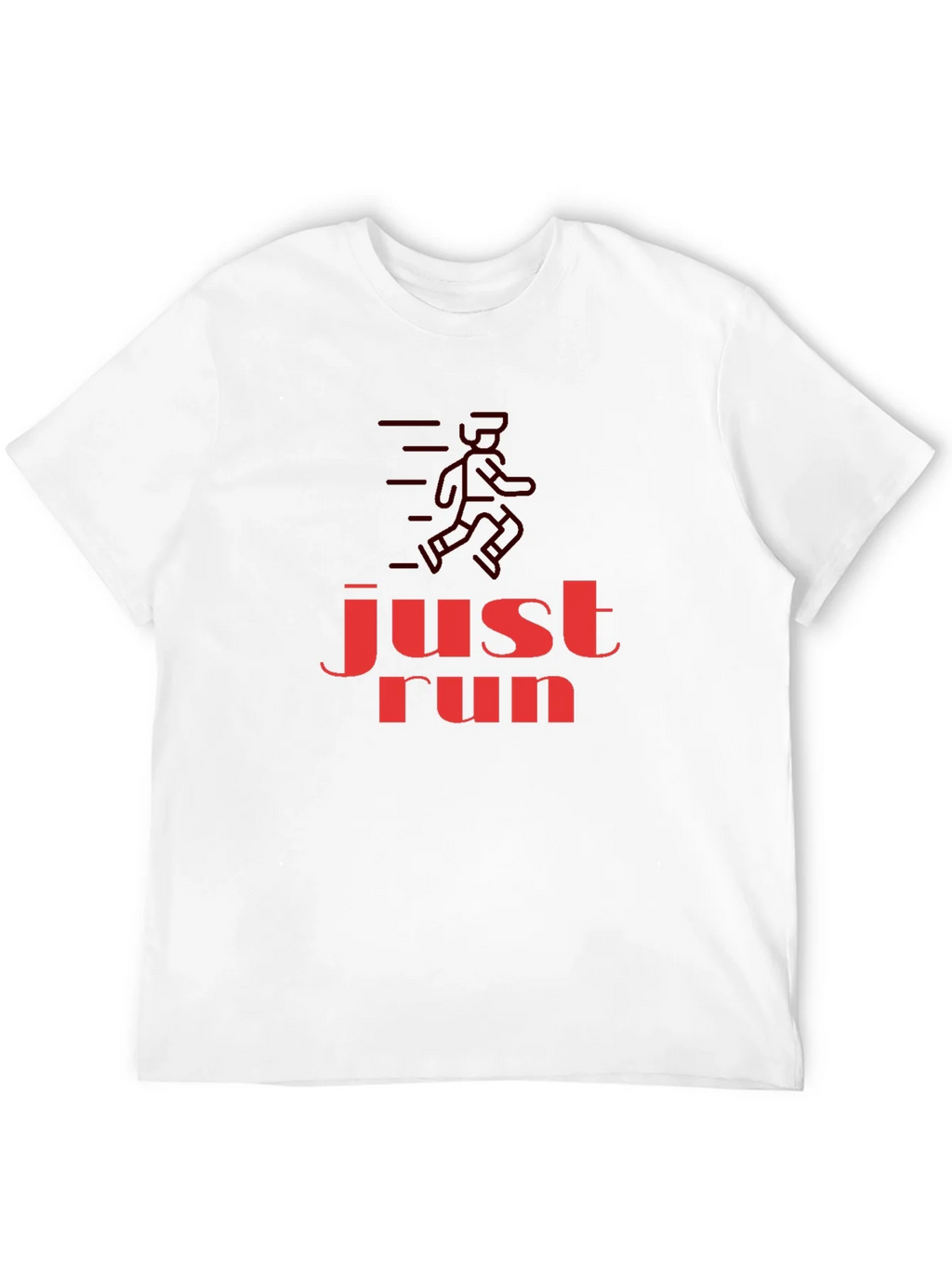 Just Run Graphic T-Shirt - Black product image 11