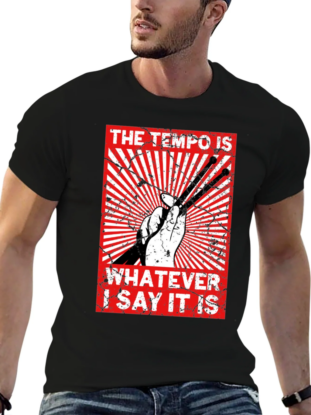 The Tempo Is Whatever I Say It Is - Graphic Tee product image 6