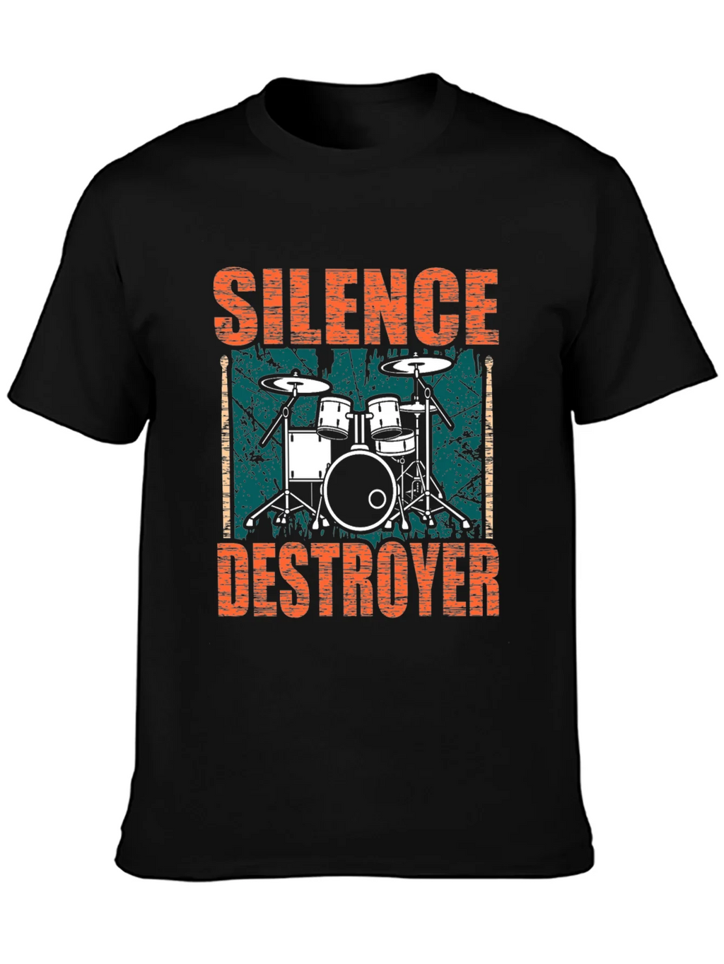 Silence Destroyer Drummer T-Shirt product image 3