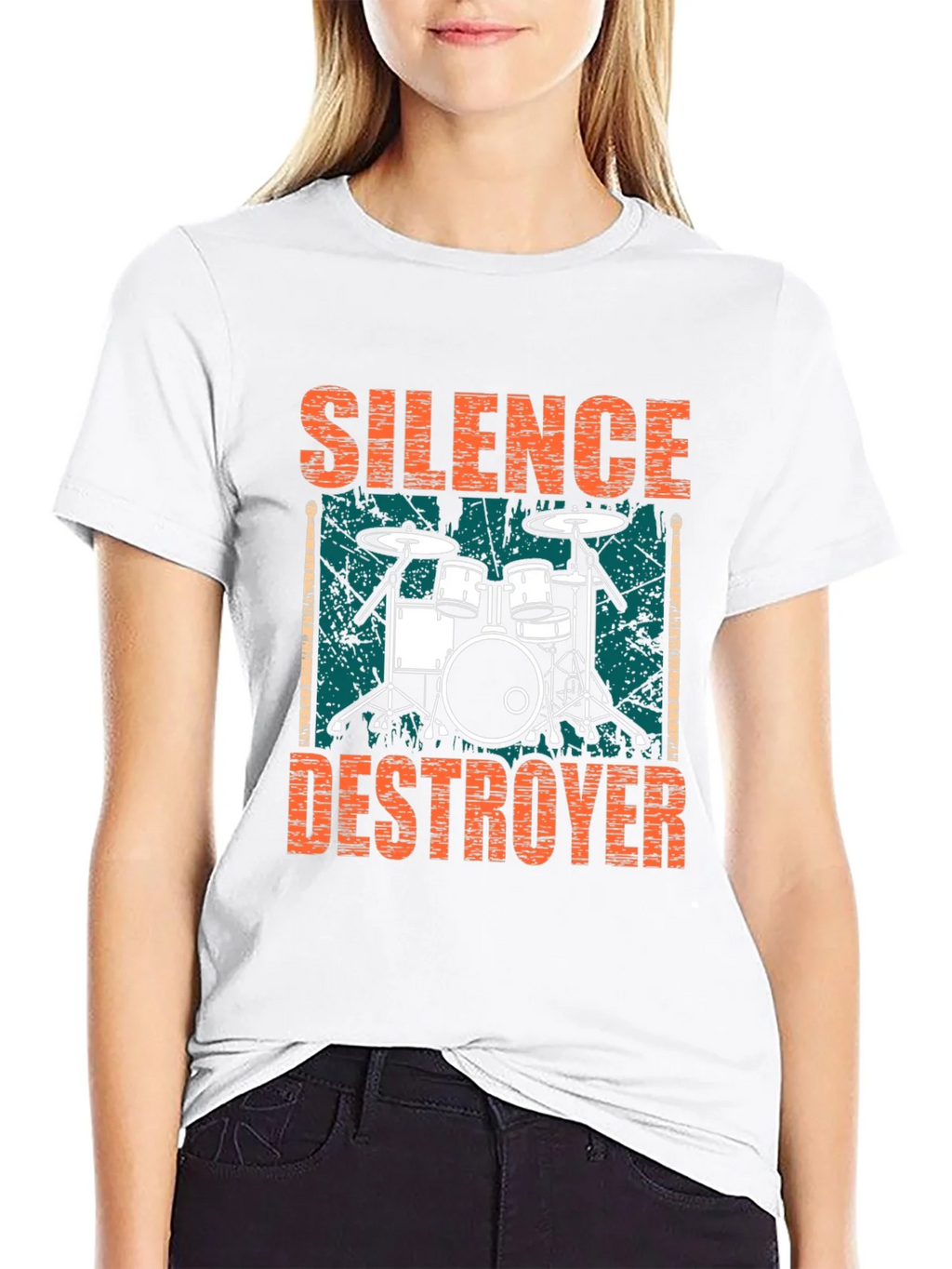 Silence Destroyer Drummer T-Shirt product image 8