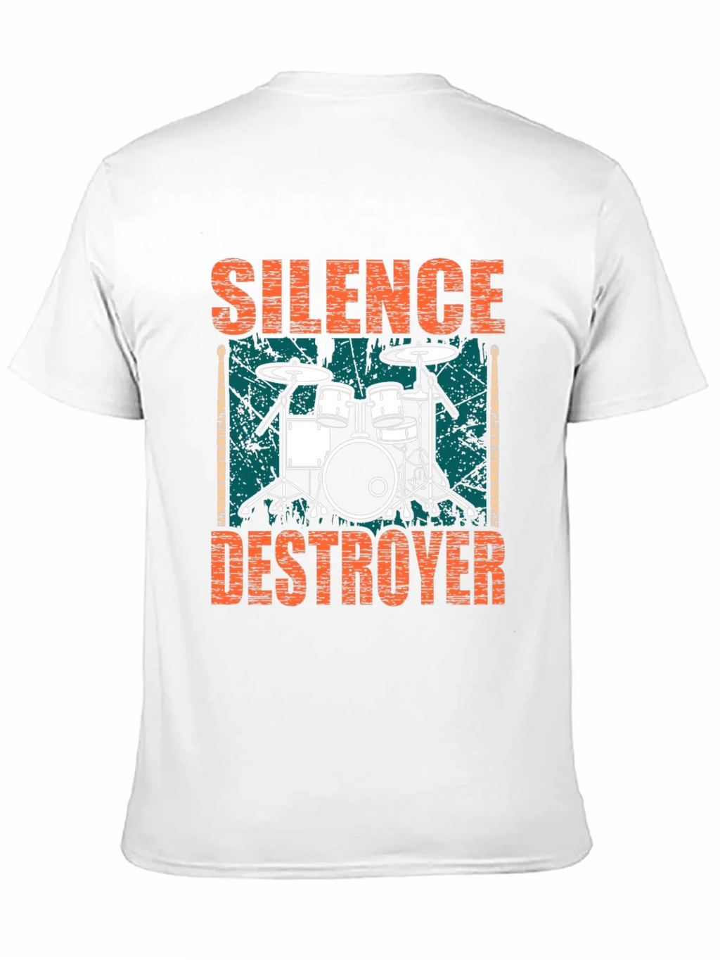 Silence Destroyer Drummer T-Shirt product image 10