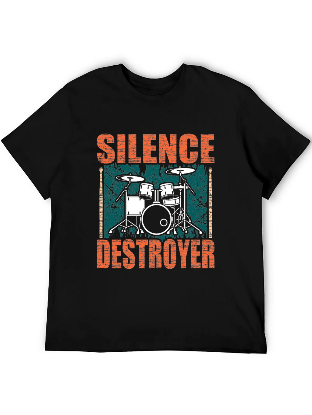 Silence Destroyer Drummer T-Shirt product image 5