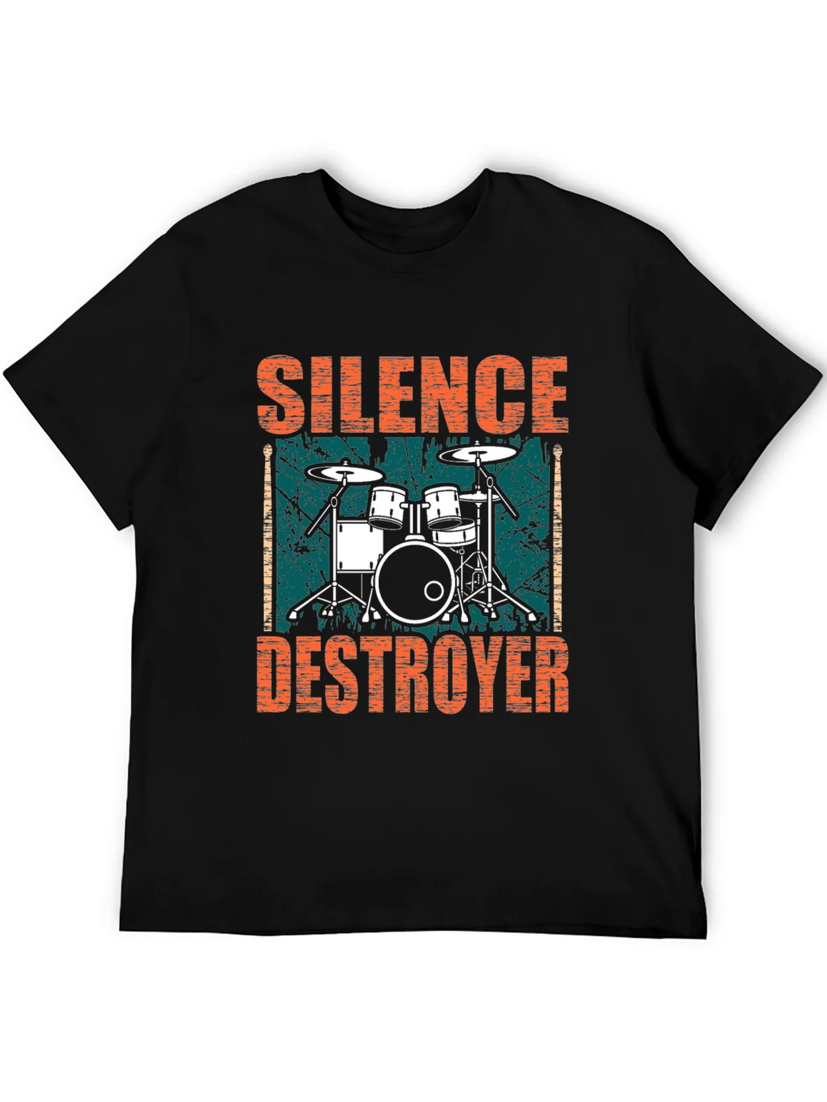 Silence Destroyer Drummer T-Shirt product image 5