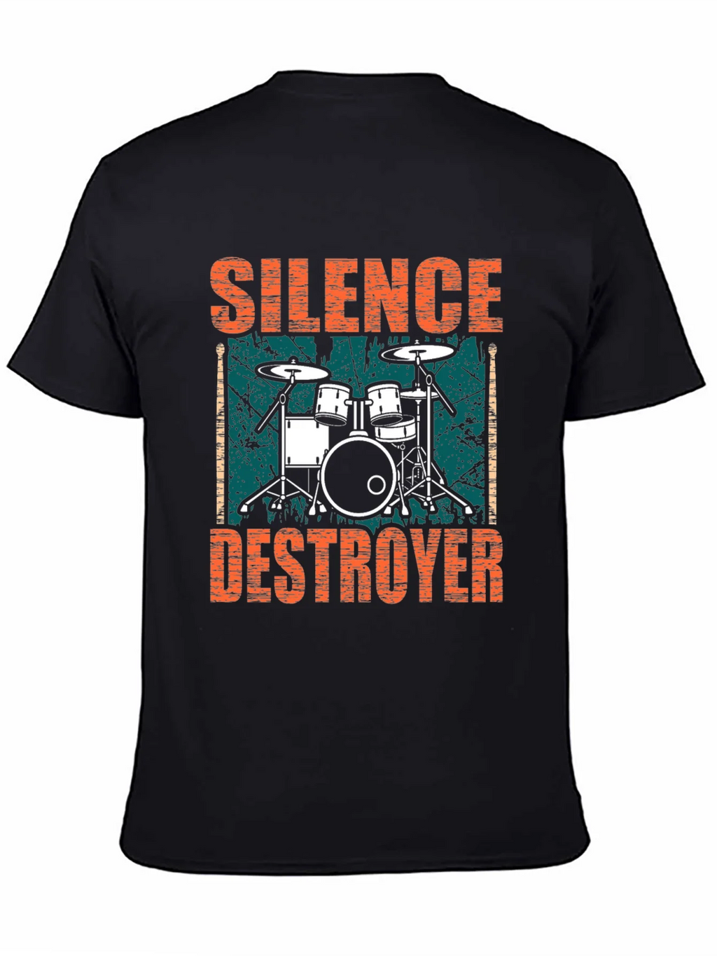 Silence Destroyer Drummer T-Shirt product image 4