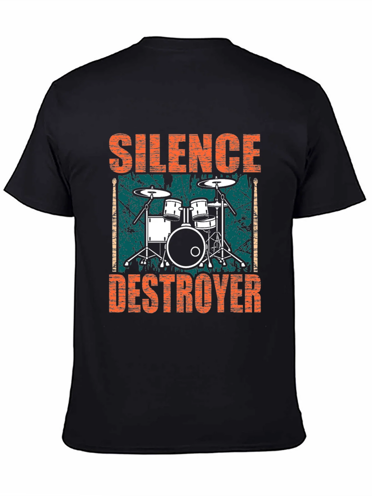 Silence Destroyer Drummer T-Shirt product image 4