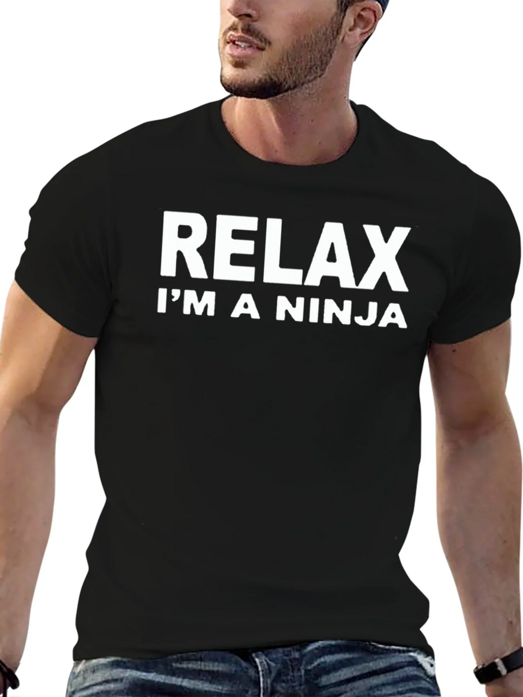 Relax Im A Ninja Graphic T-Shirt product image 6