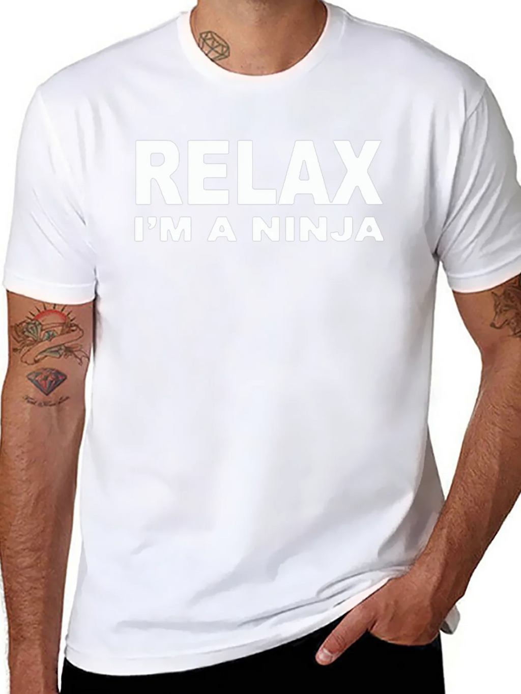 Relax Im A Ninja Graphic T-Shirt product image 7