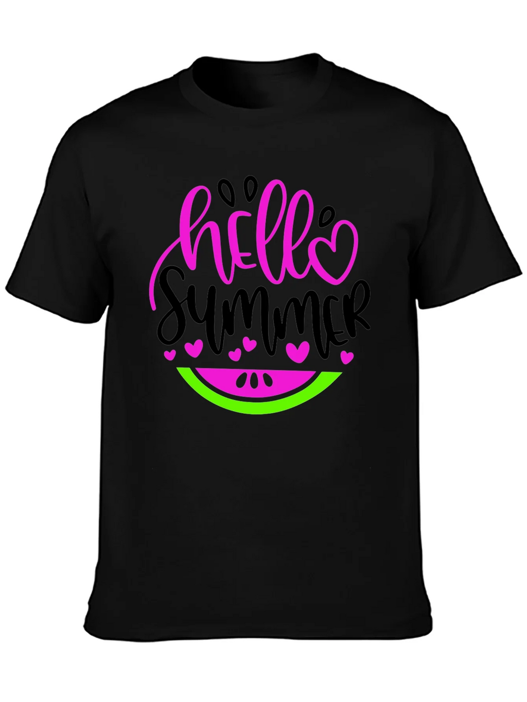 Hello Summer Watermelon Graphic Tee product image 3