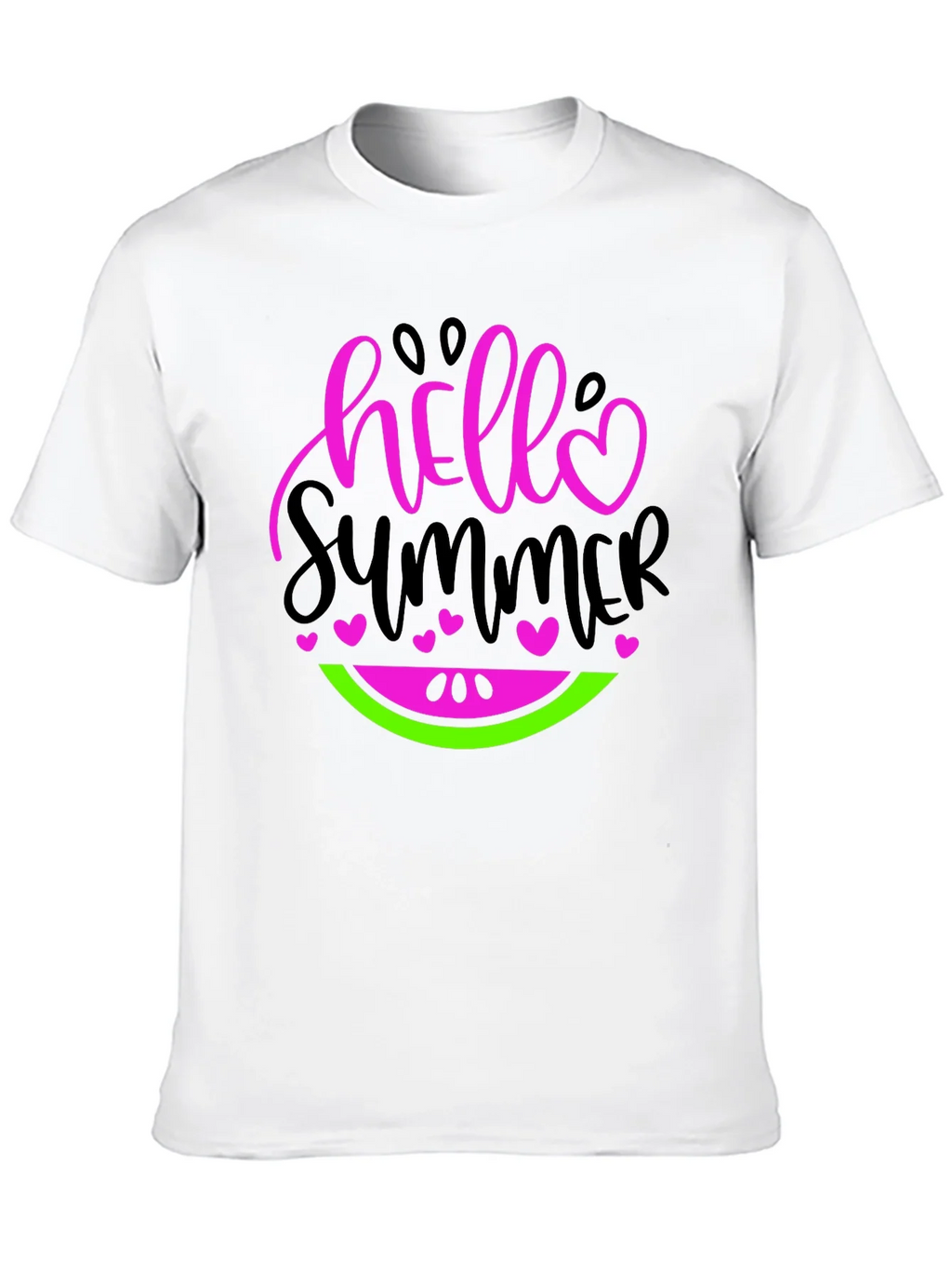 Hello Summer Watermelon Graphic Tee product image 9