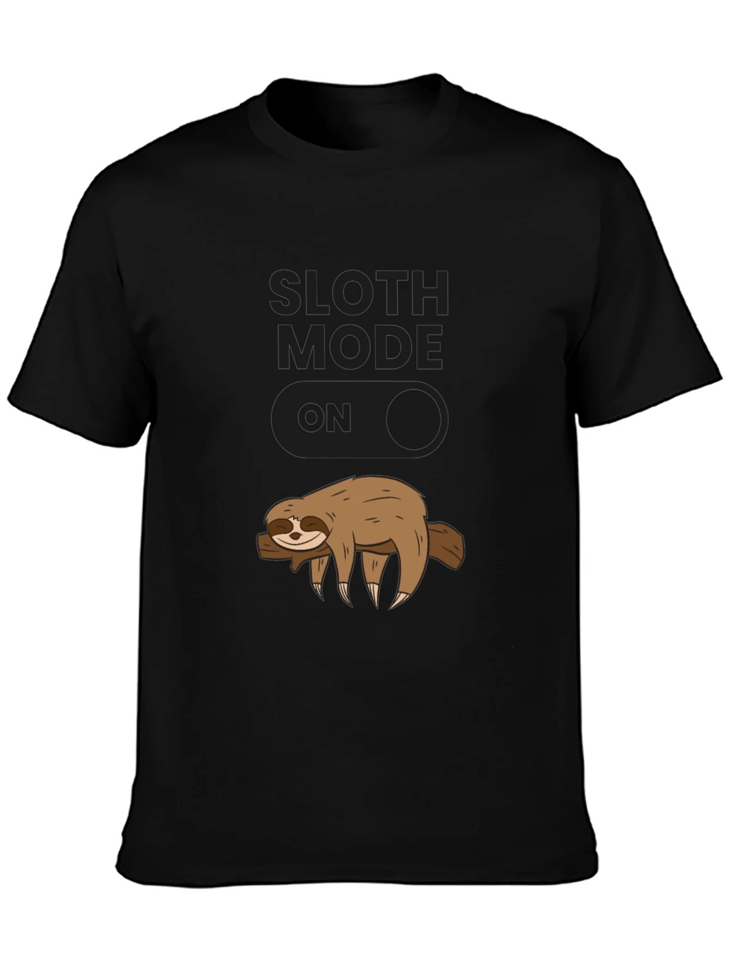 Sloth Mode On Graphic T-Shirt - Relaxed Fit product image 3