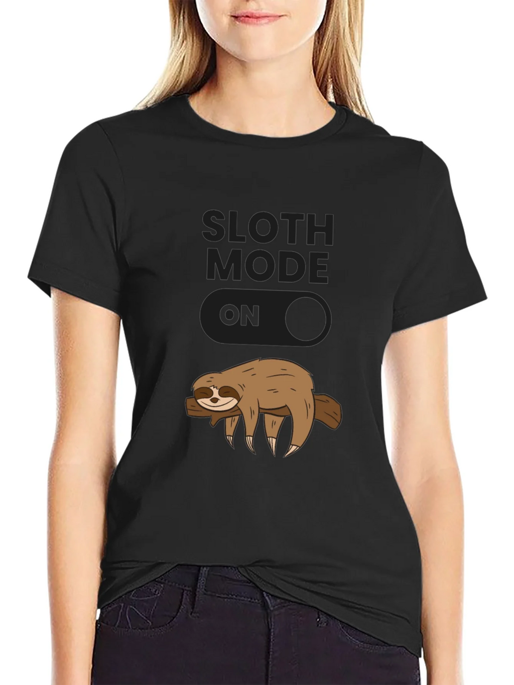 Sloth Mode On Graphic T-Shirt - Relaxed Fit product image 2