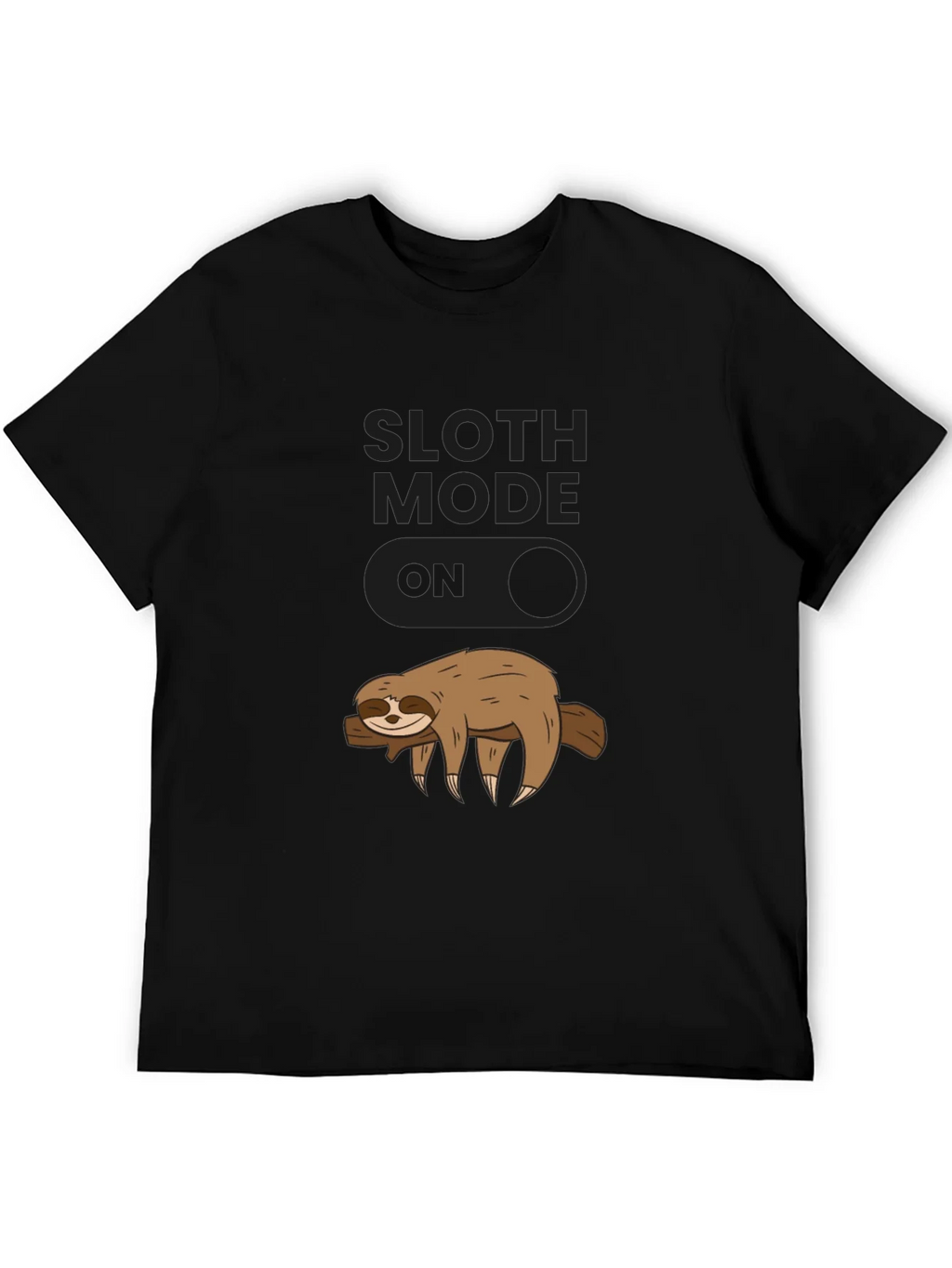 Sloth Mode On Graphic T-Shirt - Relaxed Fit product image 5
