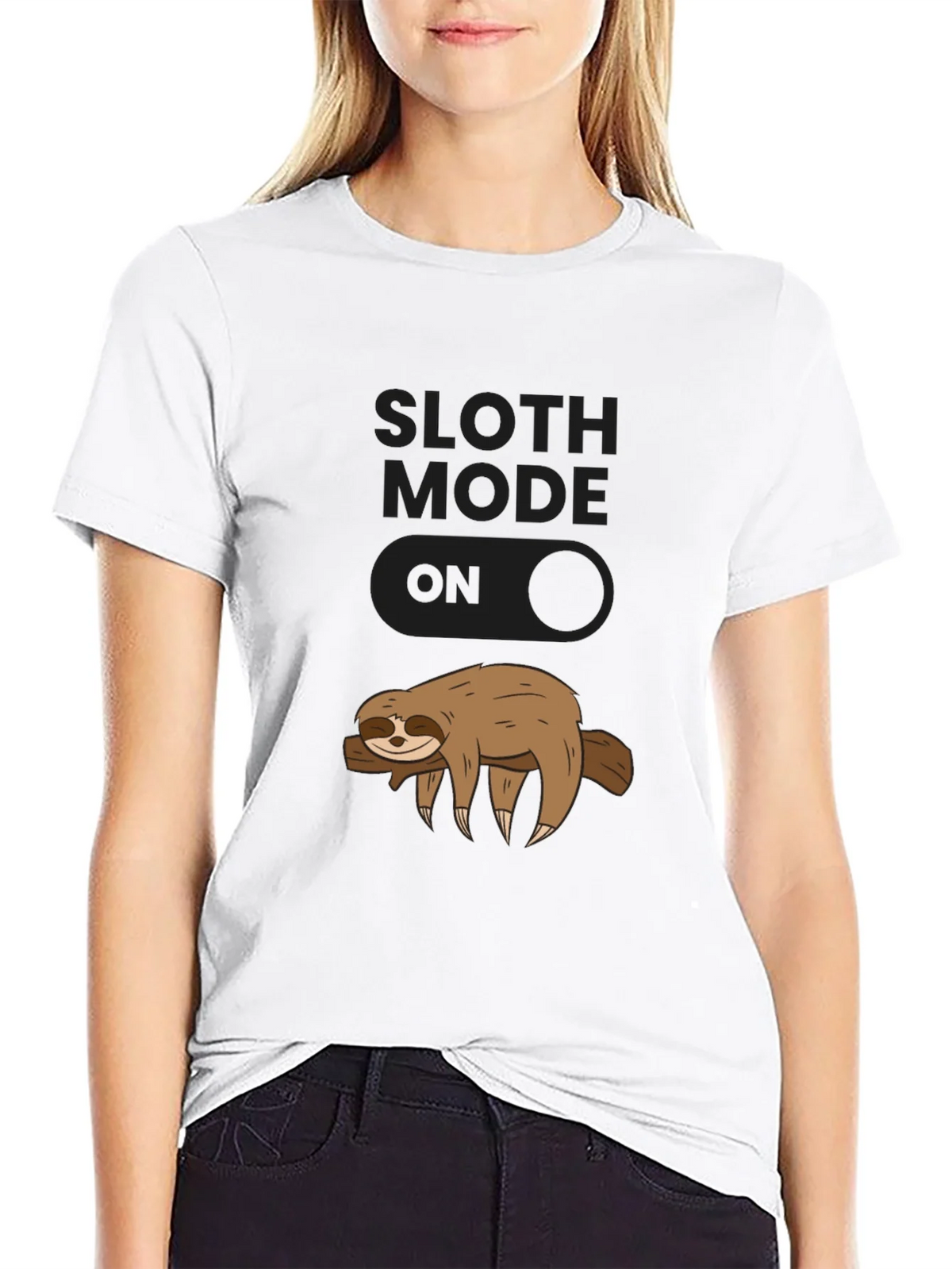 Sloth Mode On Graphic T-Shirt - Relaxed Fit product image 8