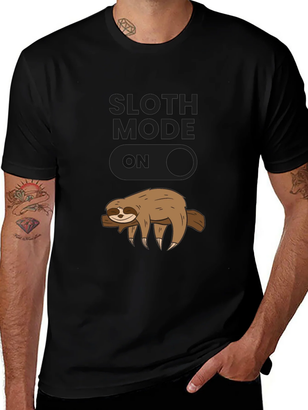 Sloth Mode On Graphic T-Shirt - Relaxed Fit product image 1