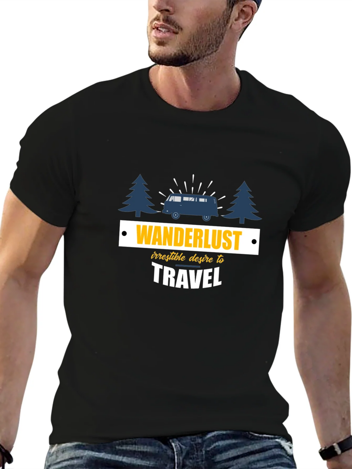 Wanderlust Travel Graphic Tee product image 4