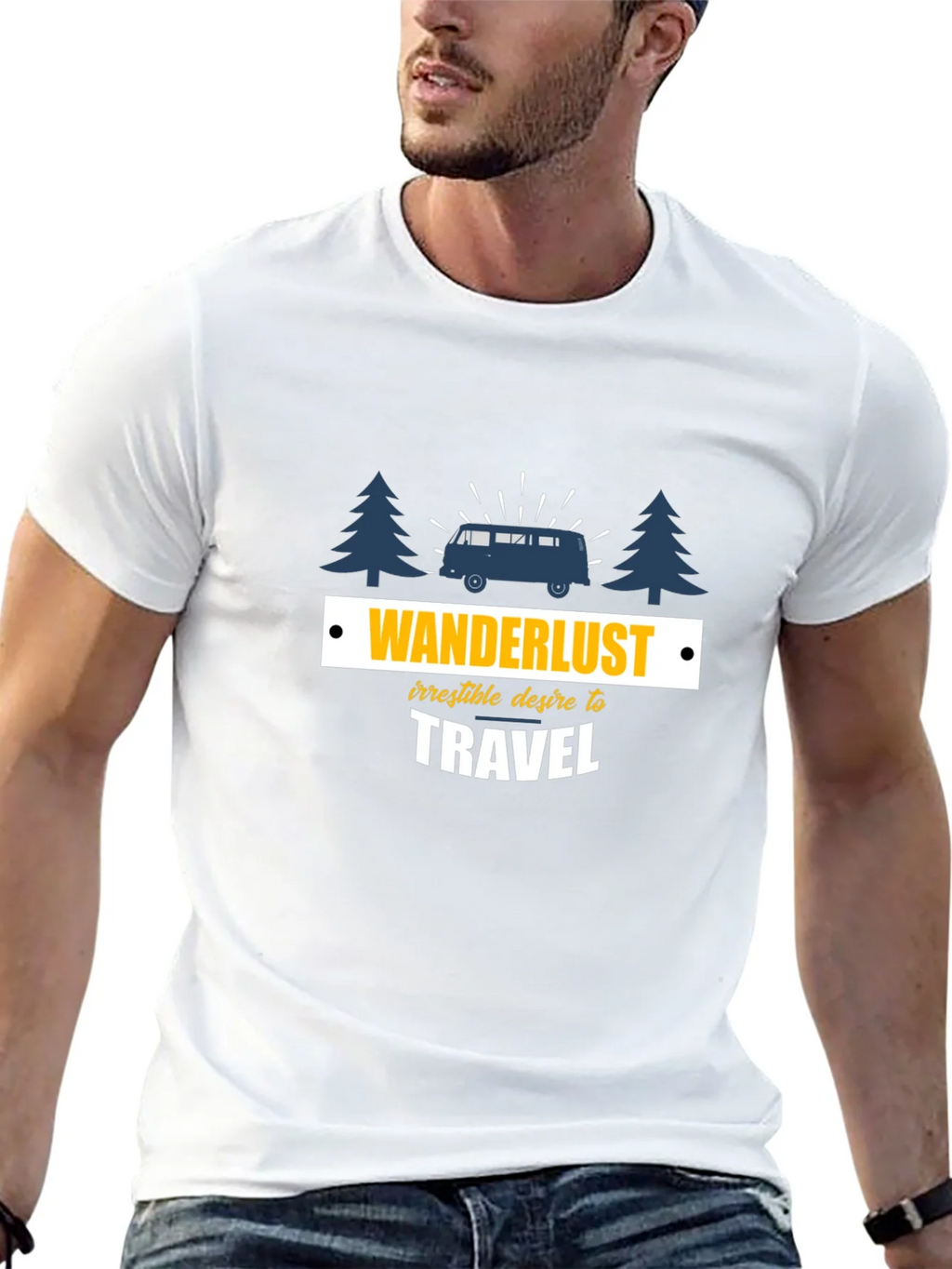 Wanderlust Travel Graphic Tee product image 10