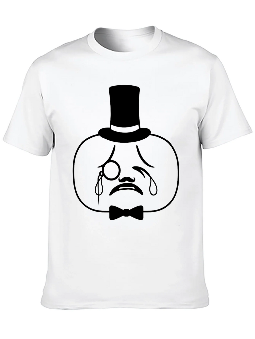 Dapper Crying Pumpkin T-Shirt - Unique Halloween Apparel product image 5