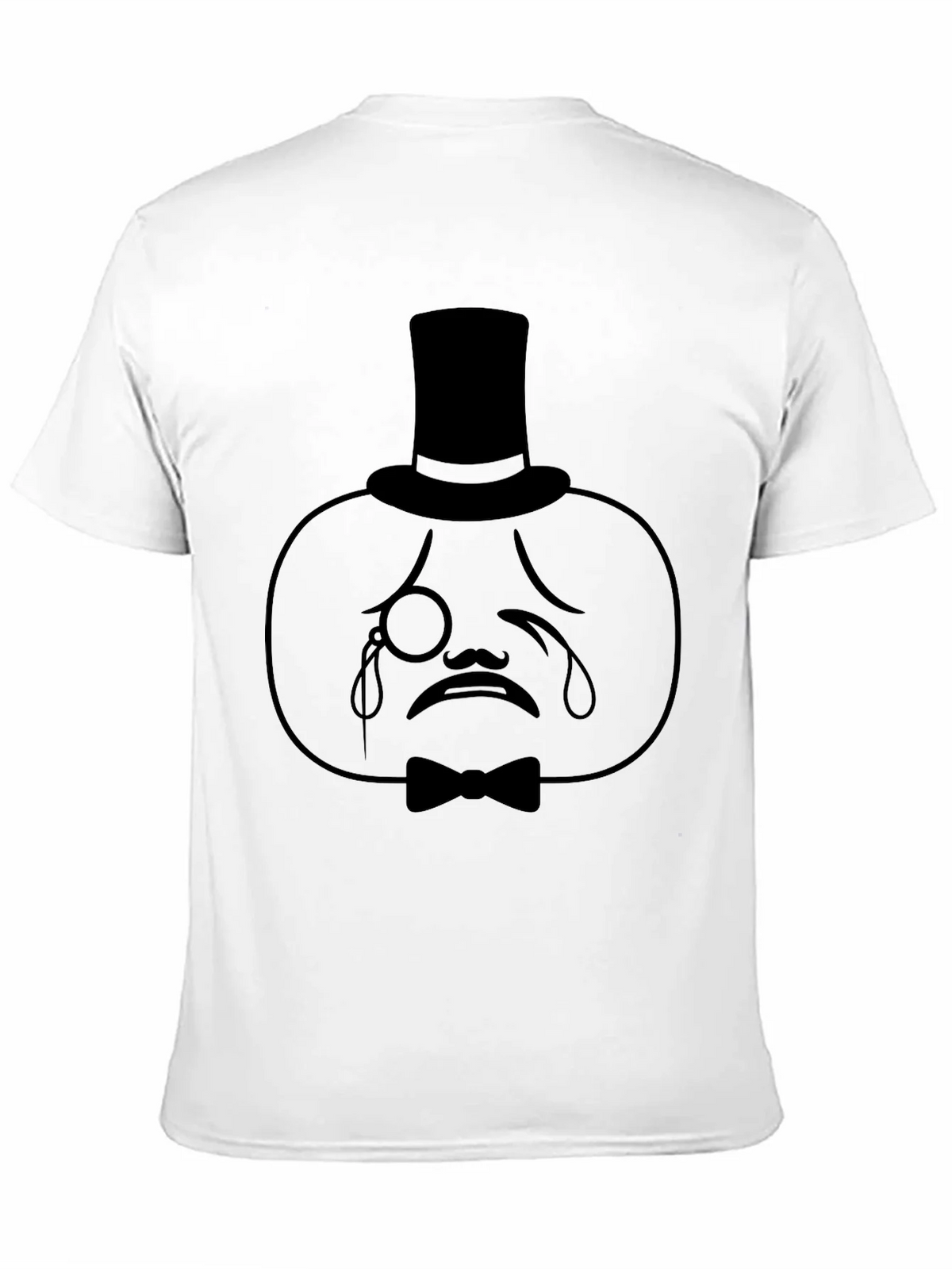 Dapper Crying Pumpkin T-Shirt - Unique Halloween Apparel product image 6