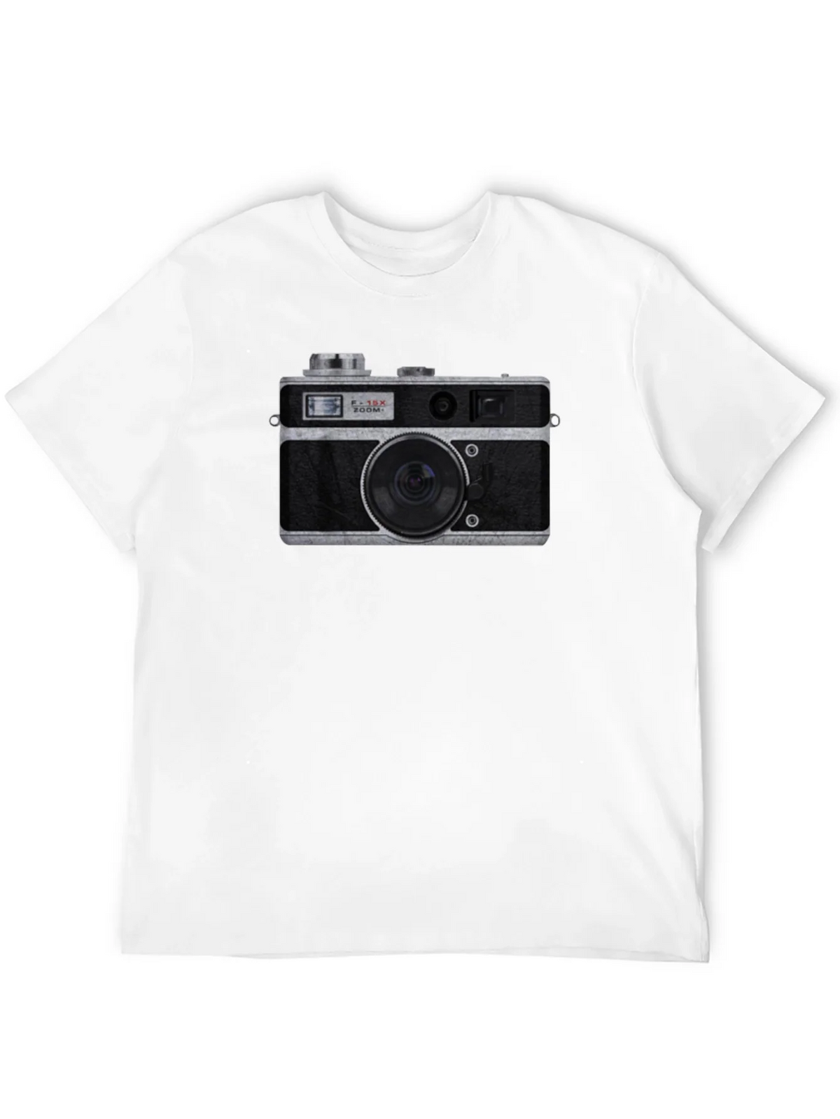 Retro Camera Graphic T-Shirt - Black product image 7