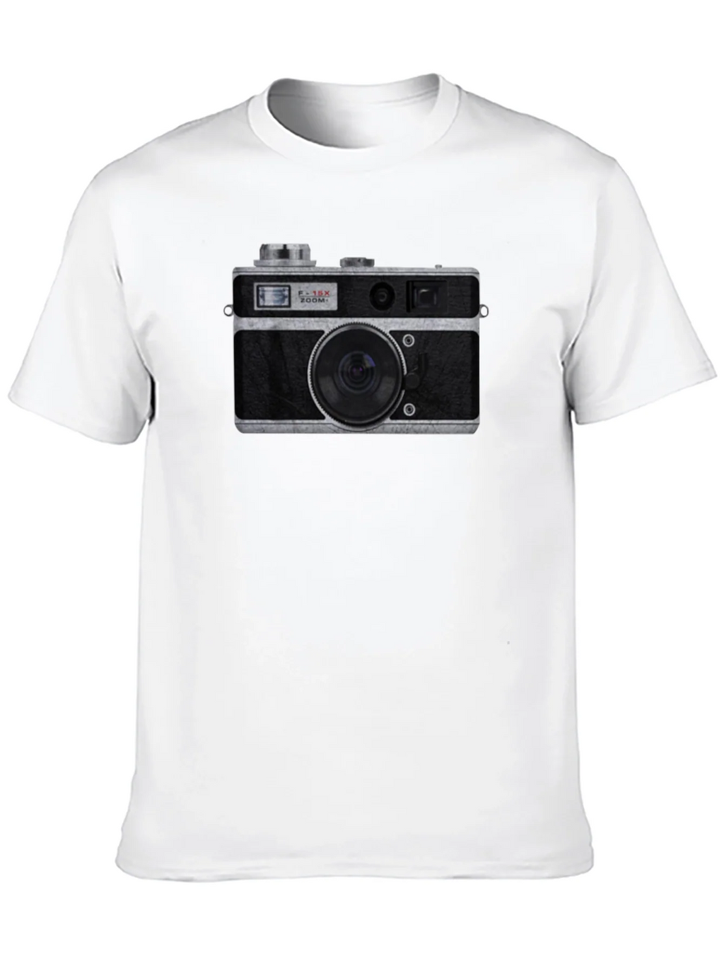 Retro Camera Graphic T-Shirt - Black product image 6