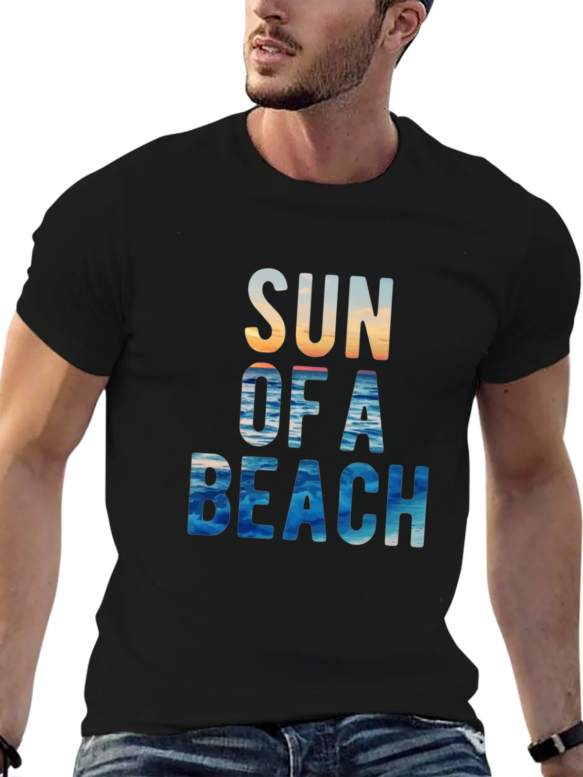 Sun of a Beach Graphic T-Shirt product image 3